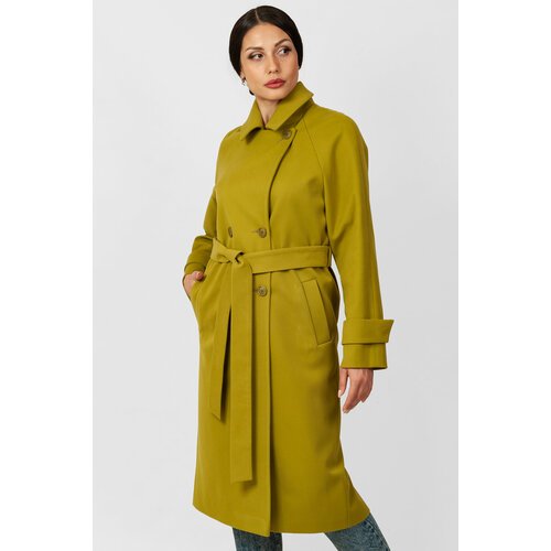 Купить Пальто MARGO, размер 44-46, горчичный
Пальто прямого кроя выполнено из бархатист...