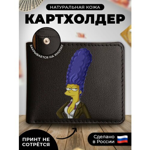 Купить Визитница RUSSIAN HandMade KUP0116, гладкая, черный
Наш кожаный картхолдер-книжк...