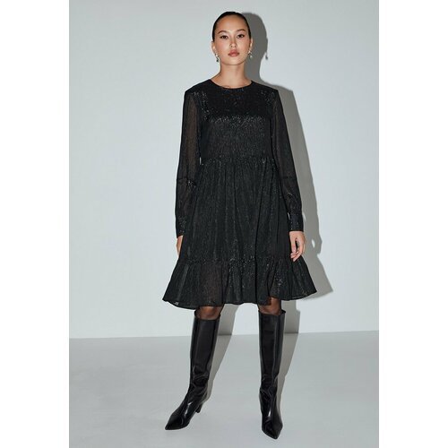 Купить Платье Concept club, размер XS, черный
Женское блестящее платье с отрезной линие...