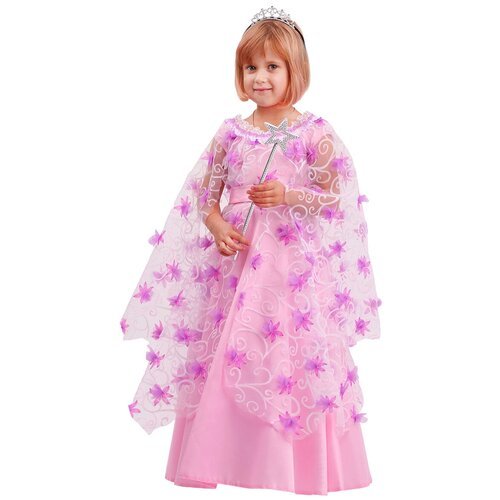 Купить Костюм пуговка, размер 104, розовый
Карнавальный костюм Фея для девочки – это не...