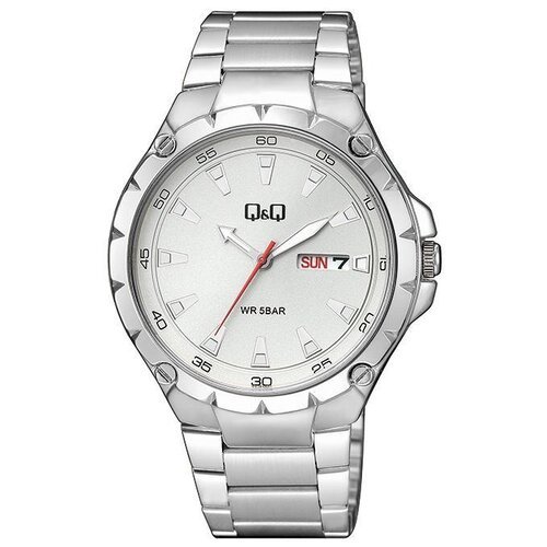 Купить Наручные часы Q&Q A216-201, белый, серебряный
Мужские японские наручные часы Q&Q...
