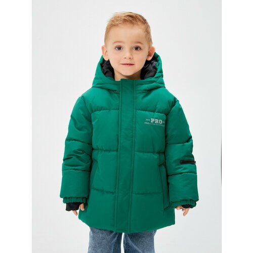 Купить Куртка Acoola, размер 134, зеленый
Утеплённая непродуваемая куртка из мембранной...