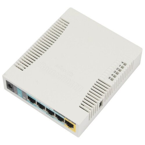 Купить Wi-Fi роутер MikroTik RB951Ui-2HnD, белый
RB951Ui-2HnD – маршрутизатор для домаш...