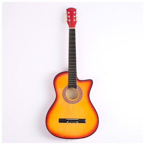 Купить Гитара акустическая Music Life санберст, 6-ти струнная 97см
Цвет : Желтый <br> К...