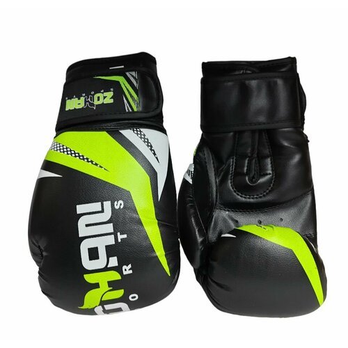 Купить Спортивные боксерские перчатки "ZOHAN" - 10oz / кожзам / черно-зеленые
Перчатки...