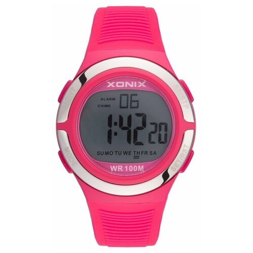 Купить Наручные часы XONIX, розовый
Водонепроницаемые электронные часы Xonix.<br><br>Ши...