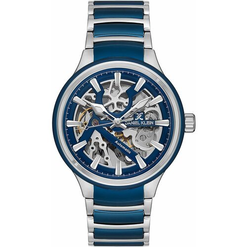 Купить Наручные часы Daniel Klein, серебряный, синий
Мужские часы. Коллекция Skeleton....