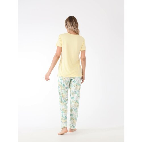 Купить Пижама VITACCI, футболка, брюки, размер 40-42, желтый
Пижама от VITACCI состоит...