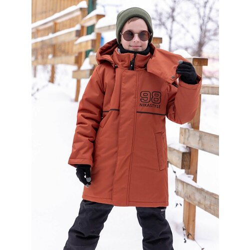 Купить Куртка NIKASTYLE 4з3923, размер 128-64, оранжевый
Детская зимняя удлиненная курт...