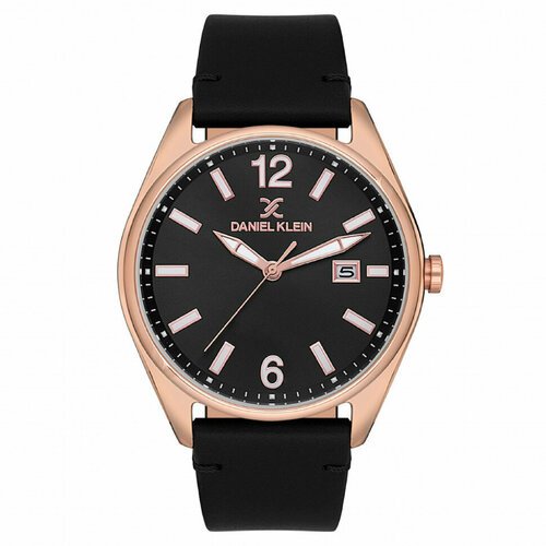 Купить Наручные часы Daniel Klein, черный
Мужские кварцевые часы в круглом корпусе на к...