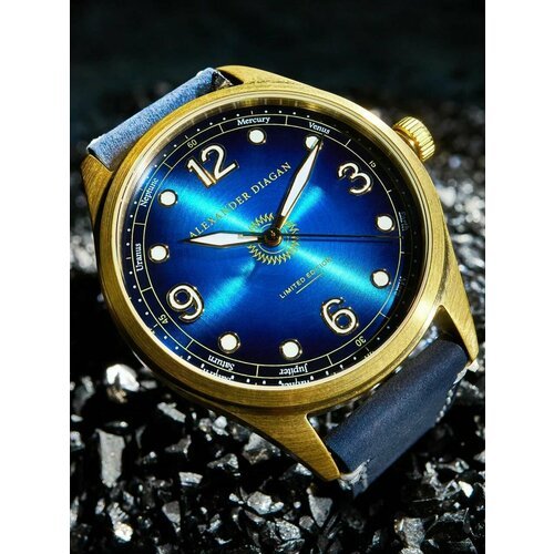 Купить Наручные часы Alexander Diagan 1600solarsystem_blue, черный, синий
Новинка от Al...