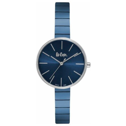 Купить Наручные часы Lee Cooper, синий, серебряный
Кварцевые часы, женские. Материал ко...
