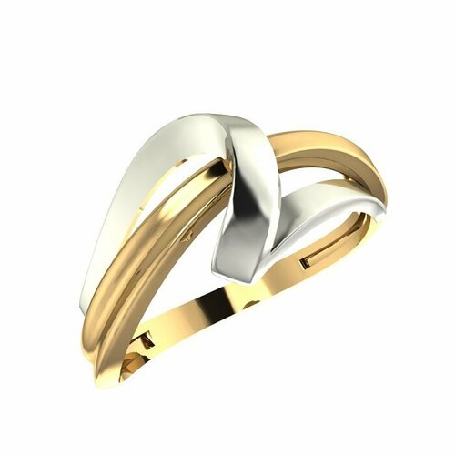 Купить Кольцо SANIS, комбинированное золото, 585 проба, размер 17.5
Кольцо из красного...