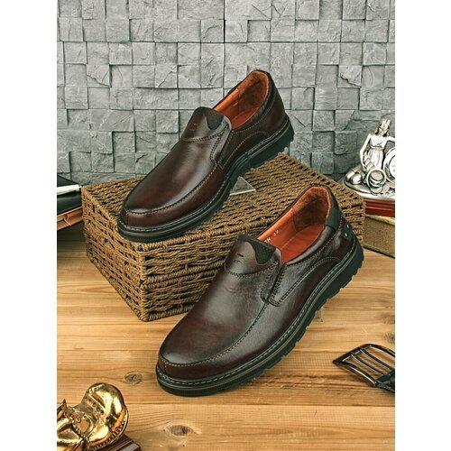 Купить Туфли STILUS, размер 40, коричневый
Мужские комфортные туфли из натуральной высо...