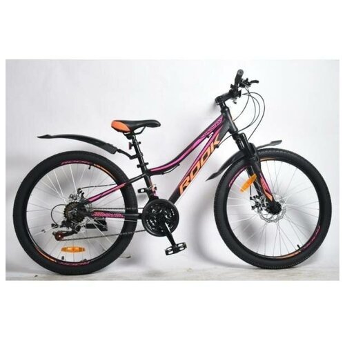 Купить Велосипед 26" Rook MА260DW черный/розовый
Велосипед 26" Rook MА260DW, рама: алюм...