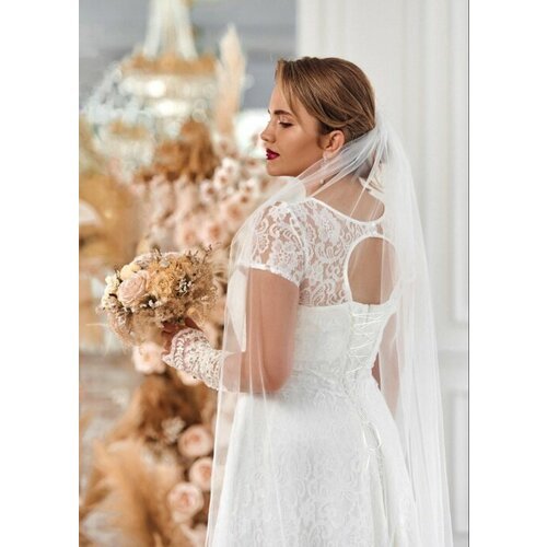 Купить Свадебное платье , размер 50, белый
Мы убеждены, что самые удачные свадебные обр...