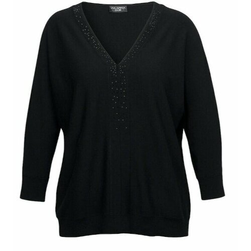 Купить Пуловер Via Appia Due, размер 44, черный
Благодаря стильному виду пуловер с V-об...