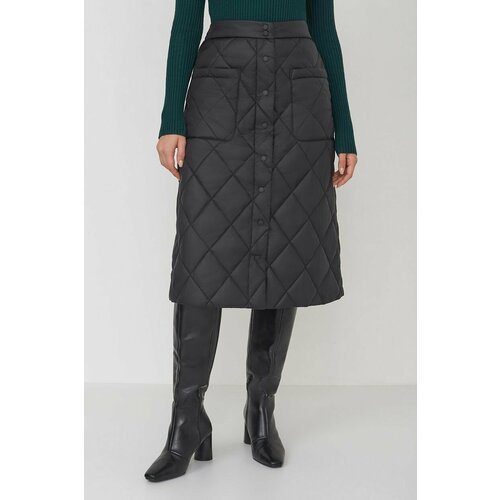 Купить Юбка Baon, размер 46, черный
Стёганая юбка с тонким слоем утеплителя - стильное...