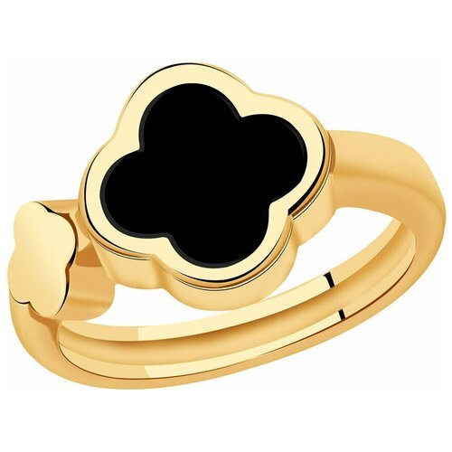 Купить Кольцо Diamant online, золото, 585 проба, оникс, размер 16
В нашем магазине DIAM...