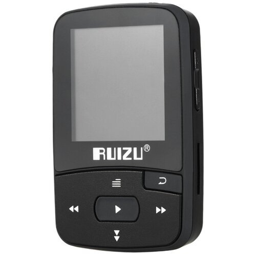 Купить HiFi плеер Ruizu X50 8Гб черный
Ruizu X50 – миниатюрный плеер для занятий спорто...