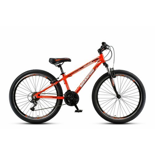 Купить Велосипед горный хардтейл MAXXPRO MIRAGE 26" 13" оранжево-черный N2605-2 2021
Ве...