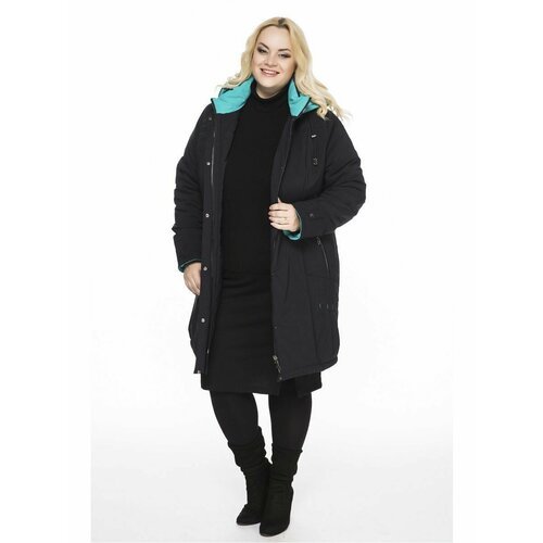 Купить Куртка Prima Woman, размер 46, синий
Демисезонное пальто стеганное больших разме...
