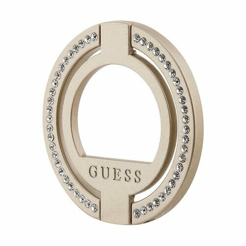 Купить Guess кольцо-держатель для iPhone MagSafe Metal Ring stand Diamond Rhinestones G...