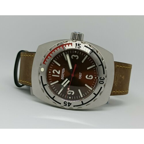 Купить Наручные часы Восток, коричневый
Часы наручные Восток Амфибия 1967 2415/190040....