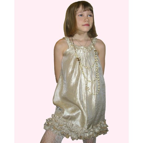 Купить Школьное платье, размер 140, золотой
Платье для девочек Злата: стиль и комфорт<b...