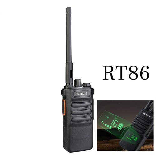 Купить Рация Retevis RT86 UHF
Профессиональная носимая радиостанция высокой мощности с...