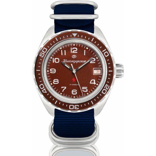 Купить Наручные часы Восток Командирские, синий
Мужские наручные часы с автоподзаводом...