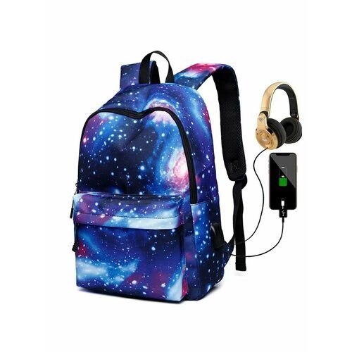 Купить Школьный рюкзак ортопедический для подростков Space Cat Синий 2
Школьный рюкзак...