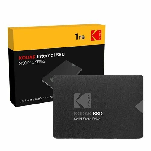 Купить 1ТБ Внутренний SSD-диск Kodak X130 PRO Series 1 TB
SSD-накопитель X130 PRO Serie...