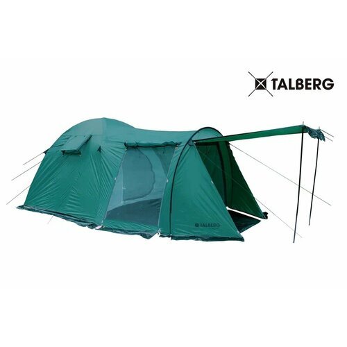 Купить Палатка Talberg BLANDER 4 зеленая
4чел, 4вх, 460х220х190см, 8.8кг, FiberGlass 11...