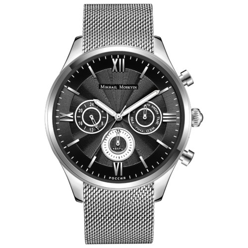 Купить Наручные часы Mikhail Moskvin, серебряный, черный
Часы мужские кварцевые из нерж...