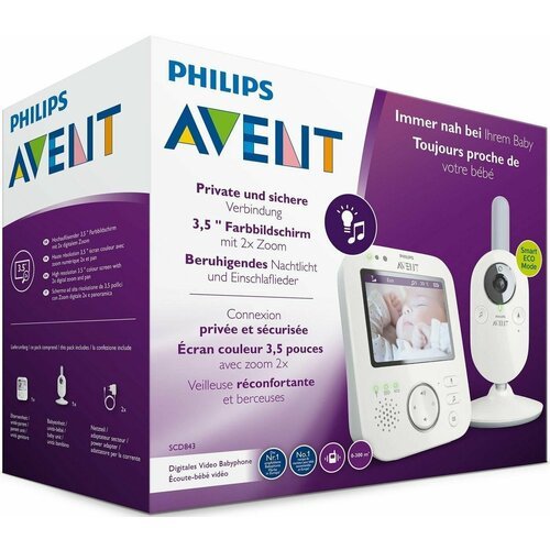 Купить Видеоняня Philips Avent SCD843 Video-Babyphone
Уникальное сопряжение телефонов д...