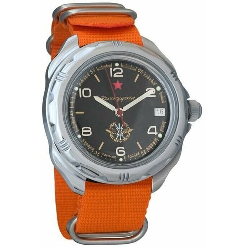 Купить Наручные часы Восток Командирские, оранжевый
Часы наручные механические с ручным...