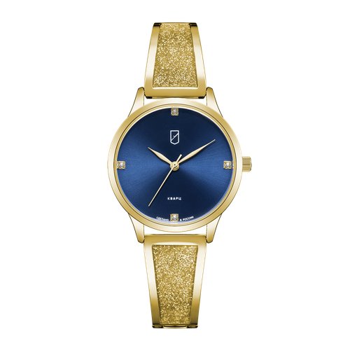 Купить Наручные часы УЧЗ 3025B-6, золотой, синий
Наручные кварцевые женские часы произв...