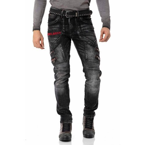 Купить Джинсы карго Cipo & Baxx, размер 34, черный
Модные мужские джинсы Cipo&Baxx CD 7...