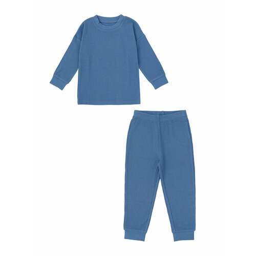 Купить Пижама Oldos, размер 134-68-60, синий
Пижама «Квини» создана для полноценного до...