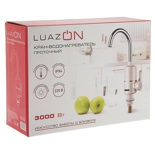 Купить Кран-водонагреватель LuazON LHT-01, проточный, 3 кВт, 220 В, белый
Кран-водонагр...