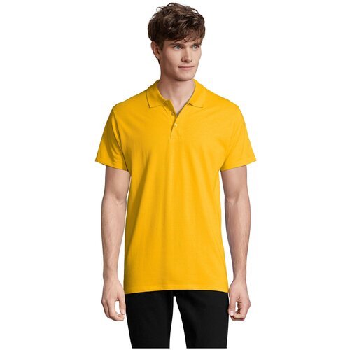 Купить Поло Sol's, размер 44, желтый
Рубашка-поло - обязательный элемент мужского гарде...