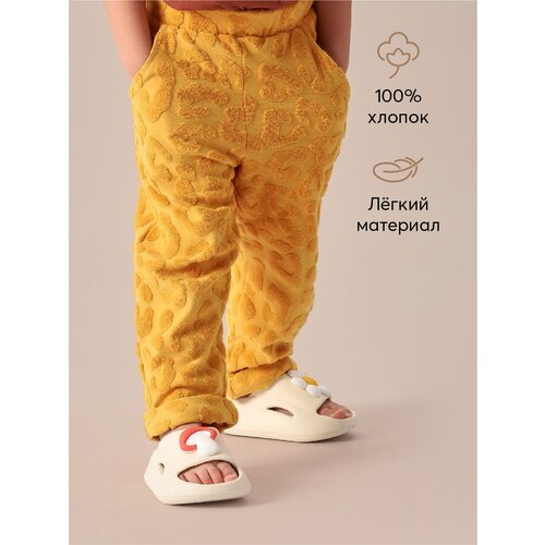 Купить Легинсы Happy Baby, размер 110-116, горчичный
Махровые брюки станут хитом летних...