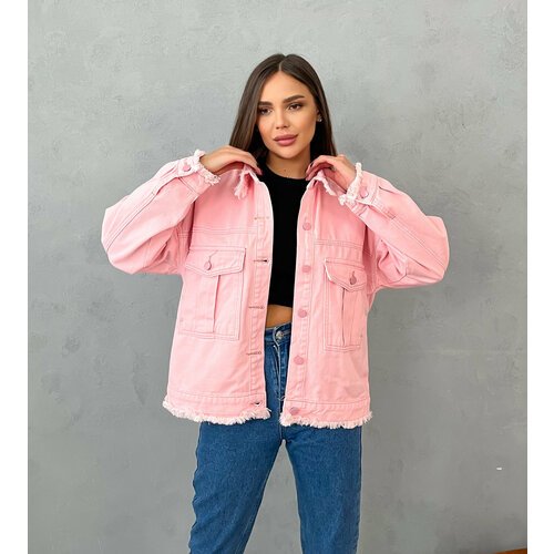 Купить Куртка , размер M (50), розовый
Куртка джинсовая - это постоянный тренд на сезон...