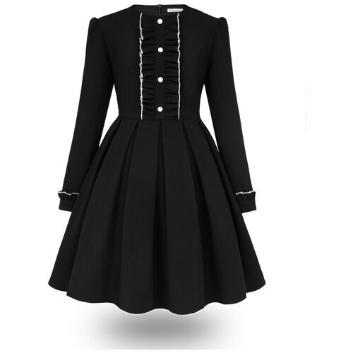 Купить Школьное платье Alisia Fiori, размер 122-128, черный, белый
Трендовое многофункц...