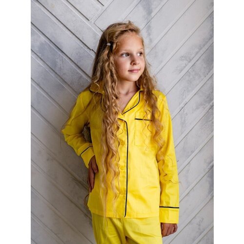 Купить Пижама Малиновые сны, размер 116, желтый
Домашняя одежда детям должна быть не то...