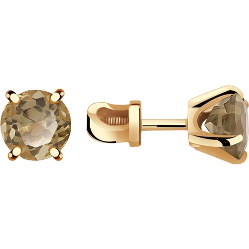 Купить Серьги Diamant online, золото, 585 проба, раухтопаз
<p>В нашем интернет магазине...