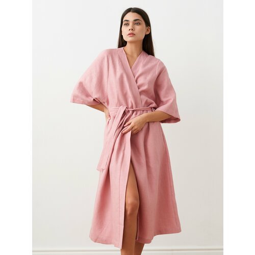 Купить Халат-кимоно ИВАdress, размер 48-52, розовый
Халат банный женский модели Кимоно...