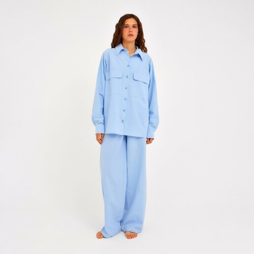 Купить Пижама Minaku, размер 44, голубой
Одежда MINAKU - это модные коллекции для тех,...