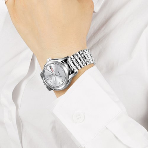 Купить Наручные часы LIGE, серебряный
Оригинальные стильные женские часы.<br>Премиум бр...